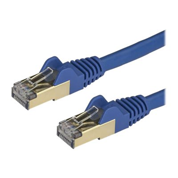 1m Blue Cat6a Ethernet Cable - STP 1m Blue Cat6a Ethernet Cable - STP