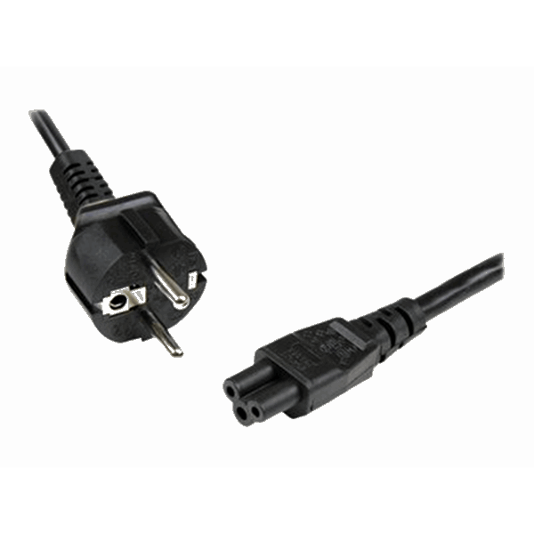 1m C5 Laptop Power Cord - Schuko CEE7 1m C5 Laptop Power Cord - Schuko CEE7