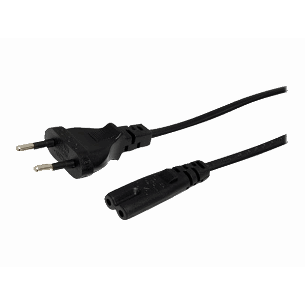 1m EU Plug to C7 Laptop Power Cord