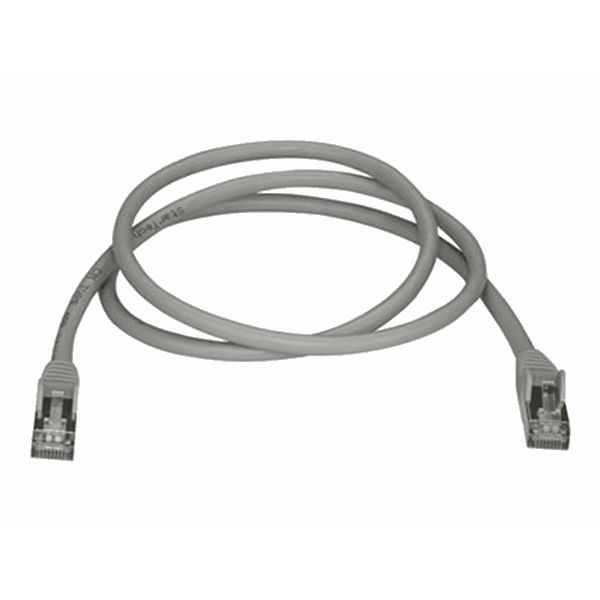 1m Gray Cat6a Ethernet Cable - STP