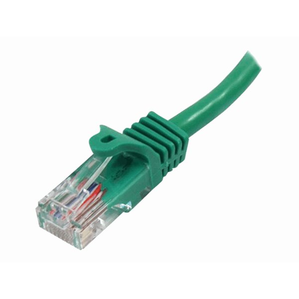 1m Green Snagless UTP Cat5e Patch Cable