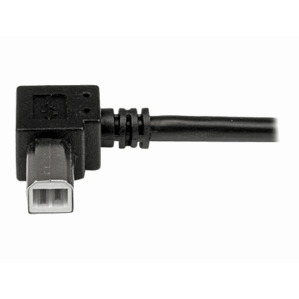 1m USB 2.0 A to Right Angle B Cable M/M