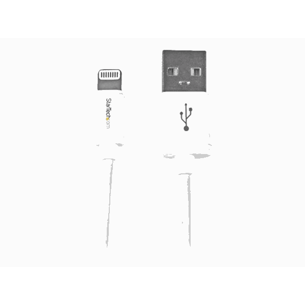 1m White 8-pin Lightning to USB Cable