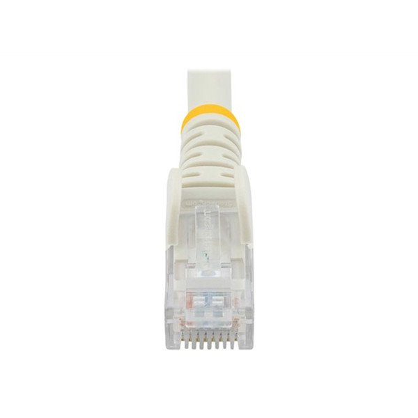1m White Snagless UTP Cat6 Patch Cable