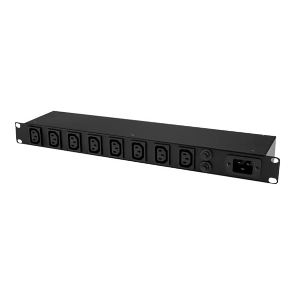 1U 8-Port Rack-Mount PDU w/ C13 Outlets