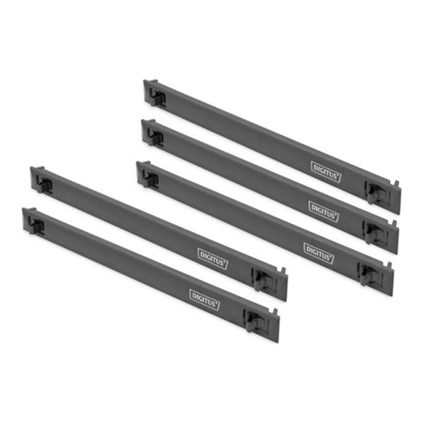 1U blind cover snap-in for network and s