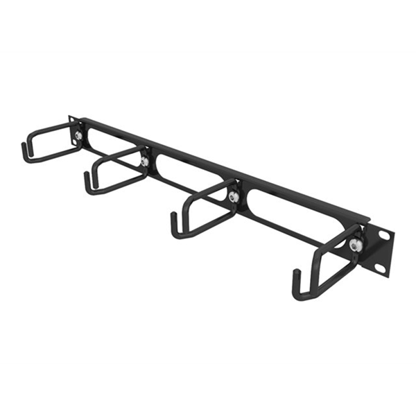 1U Horizontal Cable Organizer with Meta