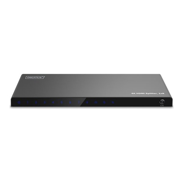 1x8 HDMI Splitter. 4K/60Hz HDCP 2.3. EDI