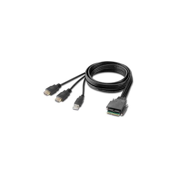 2-Port Dual Head HDMI Modular Secure KVM