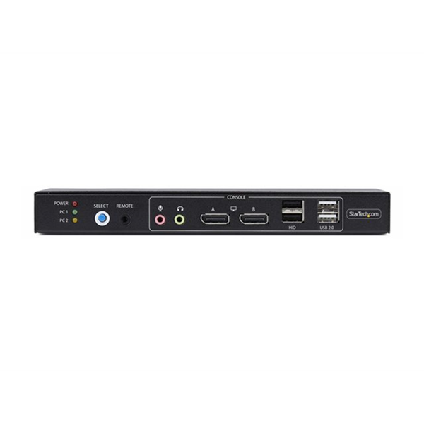 2-Port Dual-Monitor DisplayPort KVM