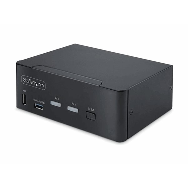 2-Port Dual-Monitor DP 1.4 KVM Switch