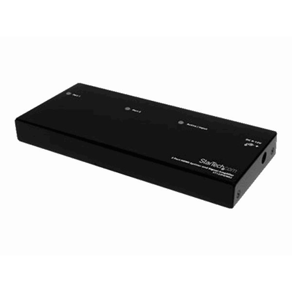 2 Port HDMI Video Splitter & Amplifier