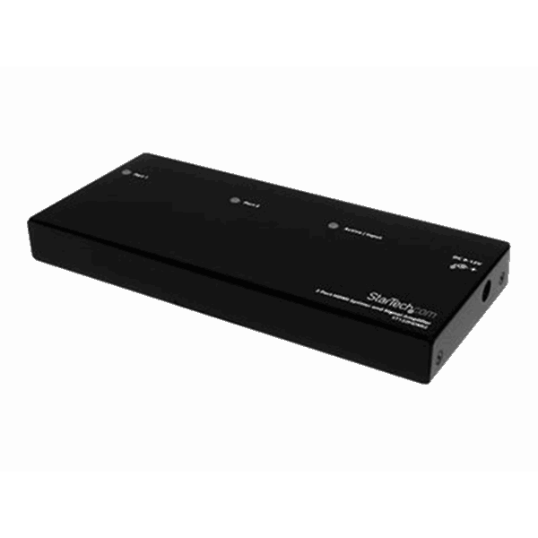 2 Port HDMI Video Splitter & Amplifier