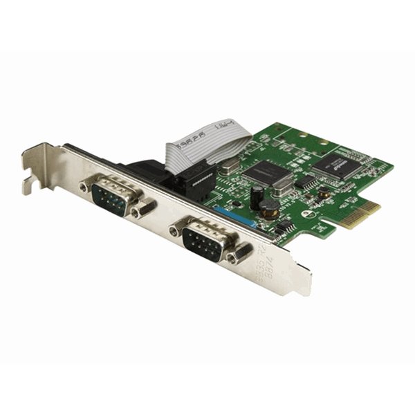 2-Port PCIe Serial Card w/16C1050 UART