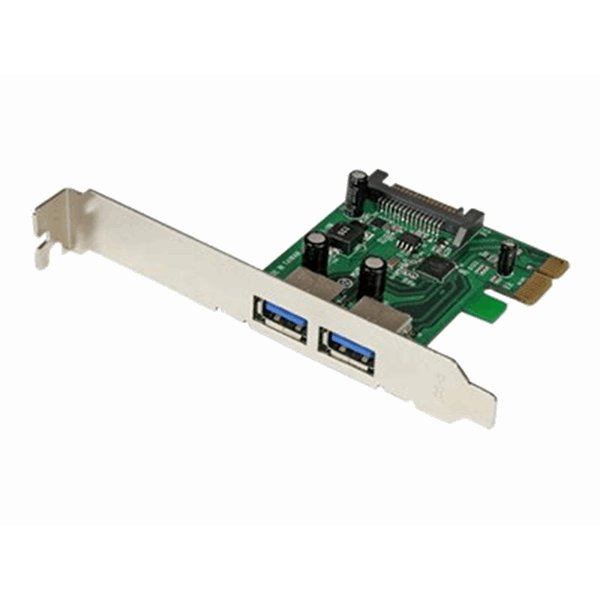 2 Port PCIe USB 3.0 Card Adapter w/UASP