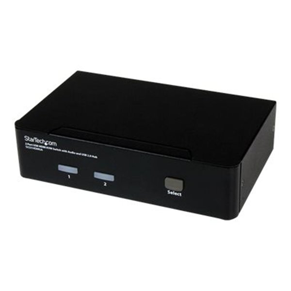 2 Port USB HDMI KVM Switch w/Audio
