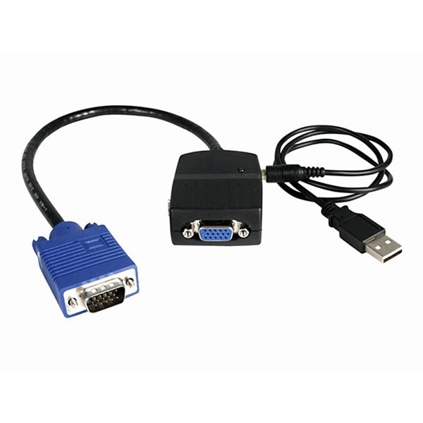 2 Port VGA Video Splitter - USB Powered