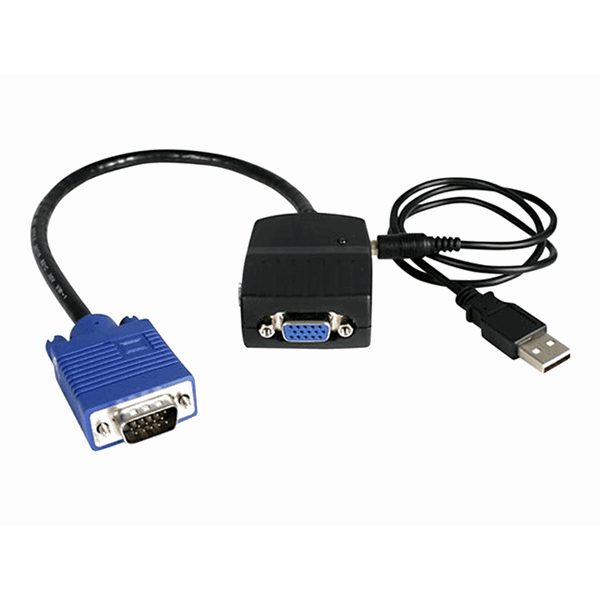 2 Port VGA Video Splitter - USB Powered