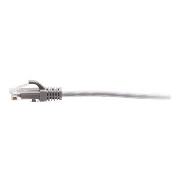 20FT6.1M CAT6A SLIM PATCH 28AWG GRAY