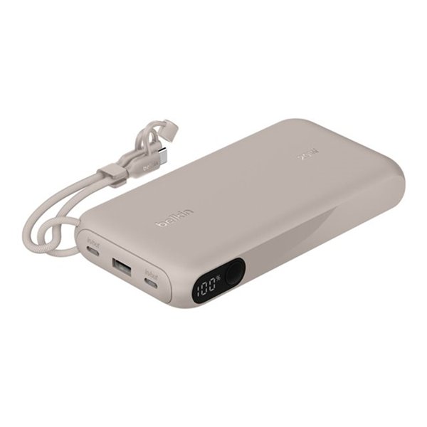 20k PD20W Pwr Bank w Display Sand