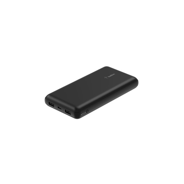 20K Power Bank USB-A+C 15w Black