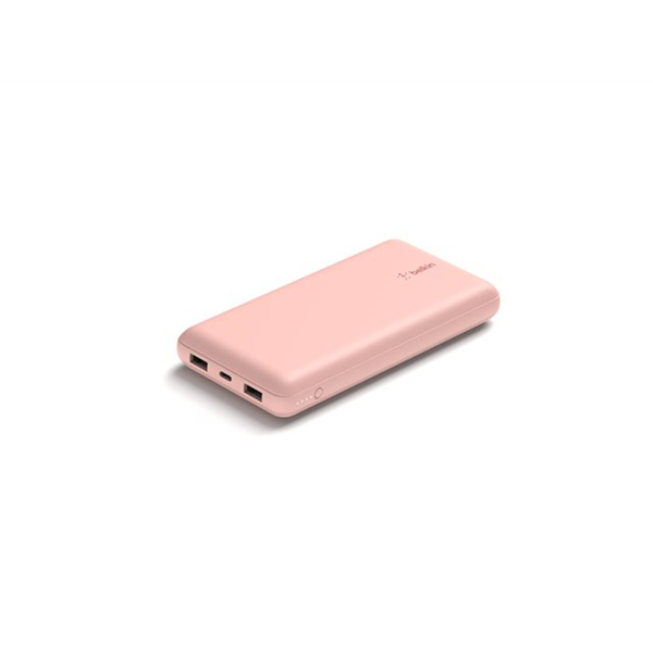 20K Power Bank USB-A / C 15w Rose Gold