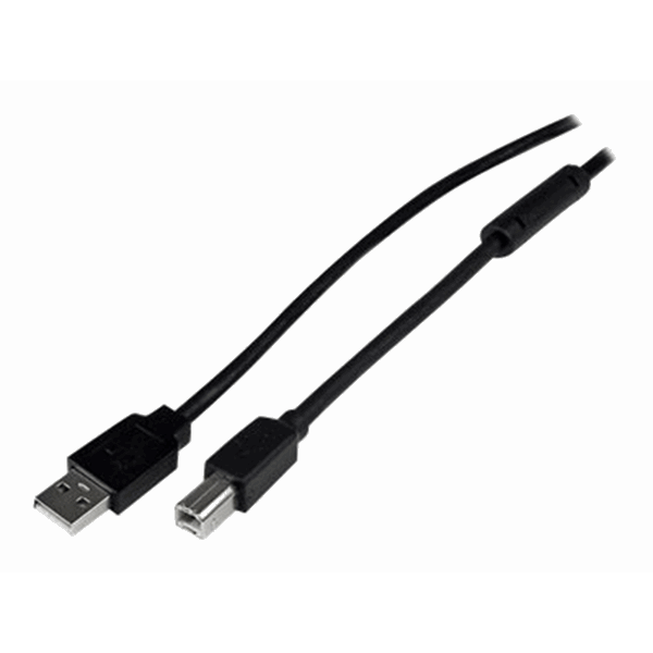 20m Active USB 2.0 A to B Cable - M/M 20m Active USB 2.0 A to B Cable - M/M