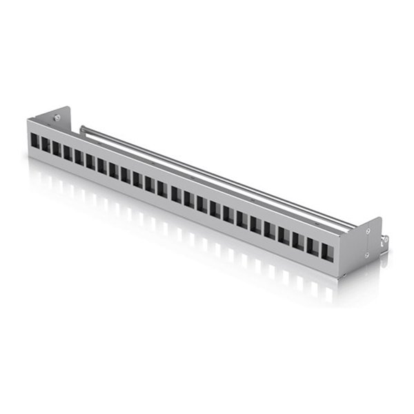 24-Port Blank Keystone Patch Panel