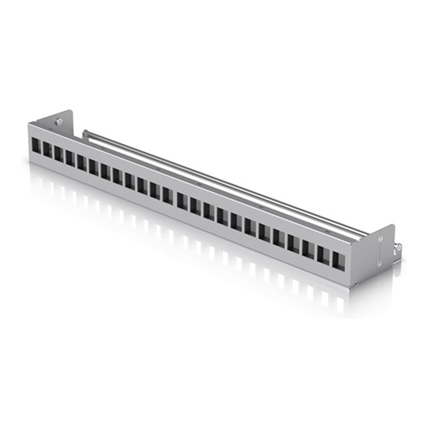 24-Port Blank Keystone Patch Panel