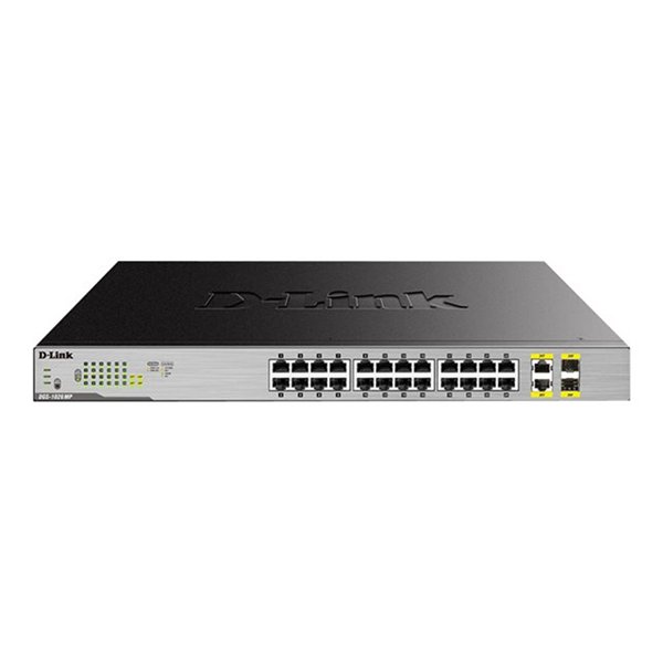 24-Port Desktop Gigabit PoE+2GE Combo
