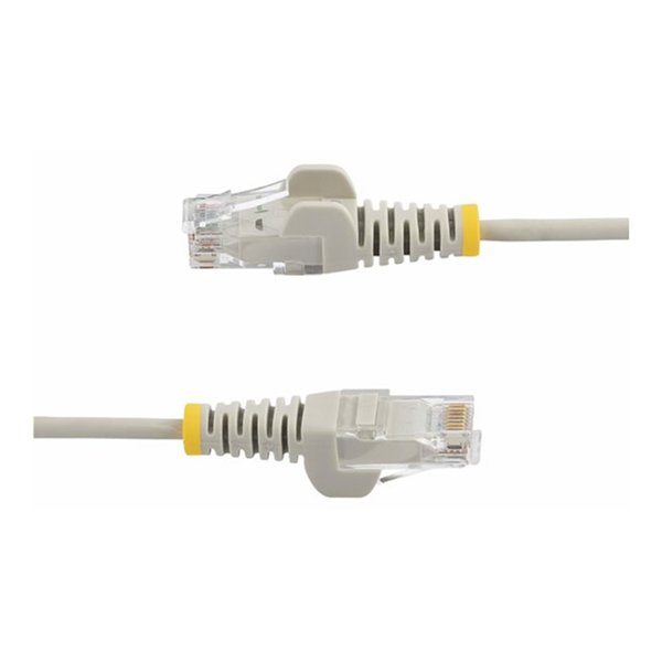 25cm Gray Slim CAT6 Ethernet Cable