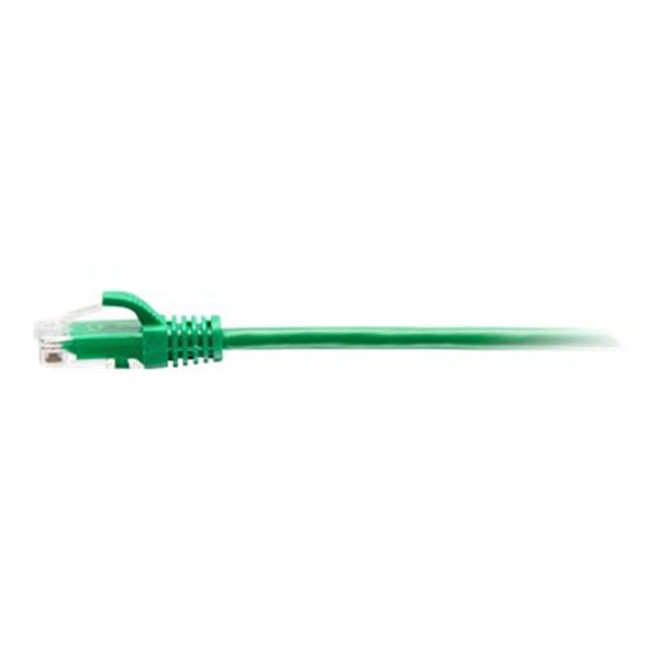 25FT/7.6M CAT6A SLIM PATCH 28AWG GREEN