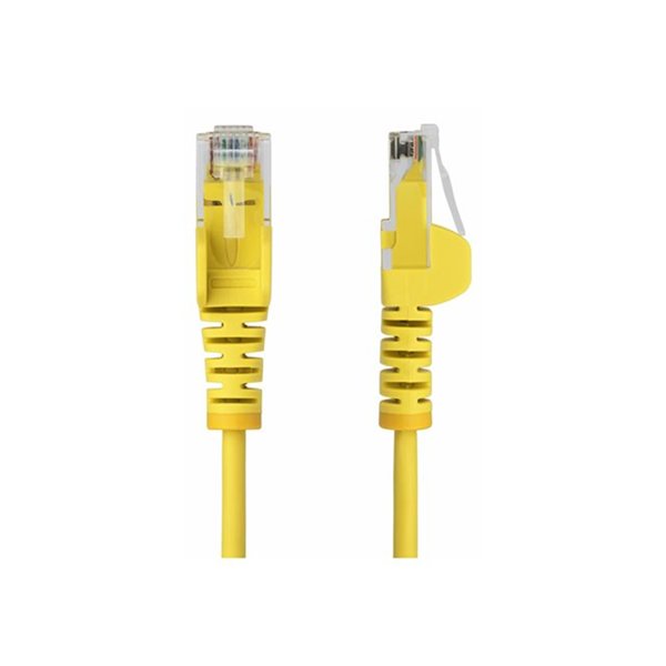 2.5m Yellow Slim CAT6 Ethernet Cable