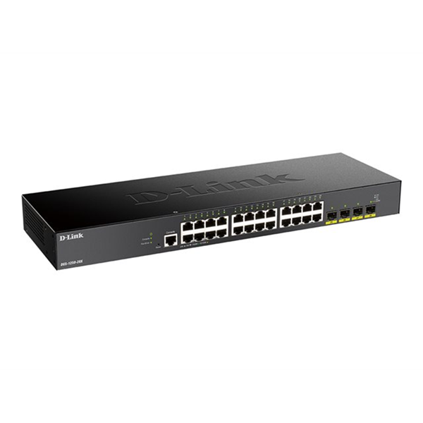 28-PORT SMART MGD GB SWITCH 4X 10G