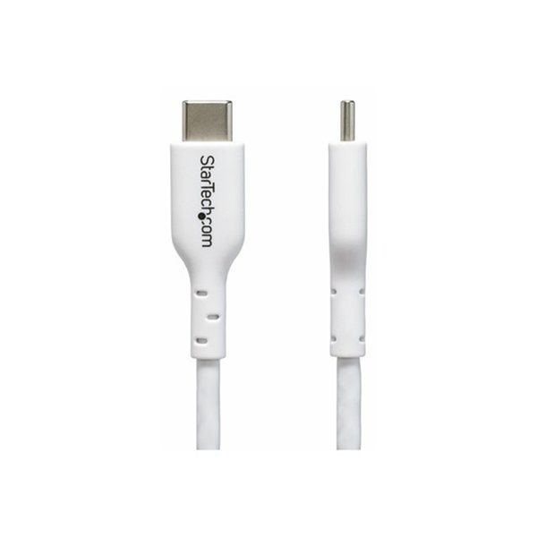 2m 6.6ft White USB-C Cable 2 Pack
