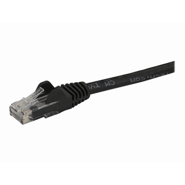 2m Black Snagless Cat6 UTP Patch Cable