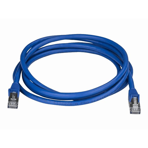 2m Blue Cat6a Ethernet Cable - STP