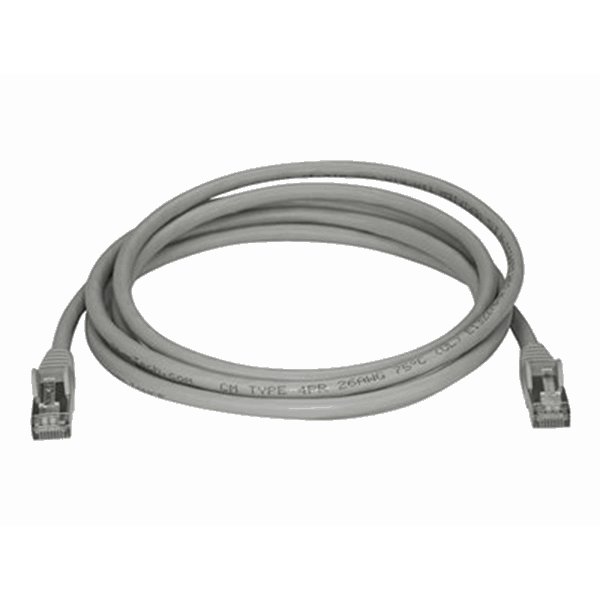2m Gray Cat6a Ethernet Cable - STP