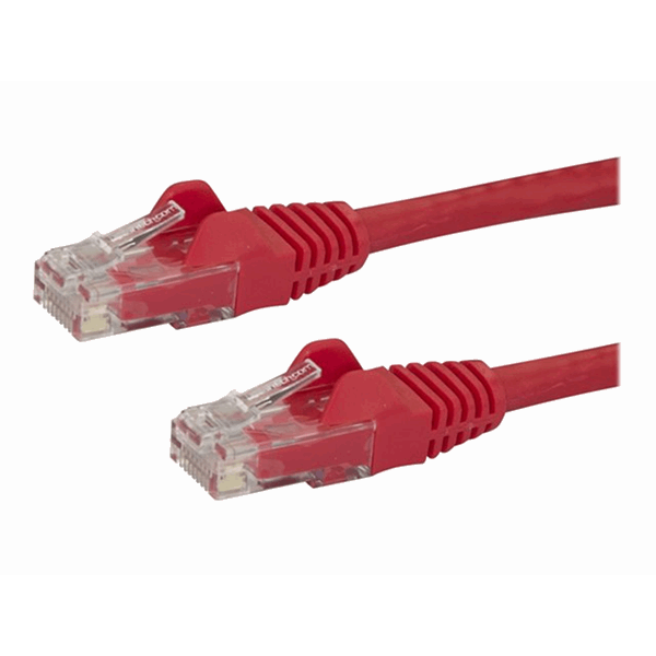 2m Red Snagless UTP Cat6 Patch Cable