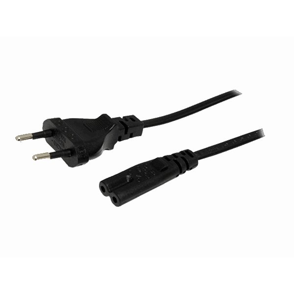 2m Standard Laptop Power Cord - EU to C7