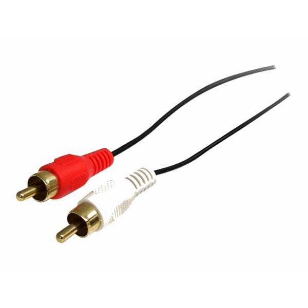3 ft Stereo Audio Cable 3.5mm to 2x RCA