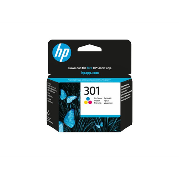 301 originele ink cartridge drie kleuren standard capacity 3ml 165 paginas 1-pack Blister multi tag