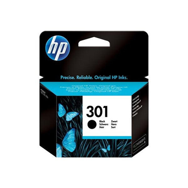 301 originele ink cartridge zwart standard capacity 3ml 190 paginas 1-pack Blister multi tag