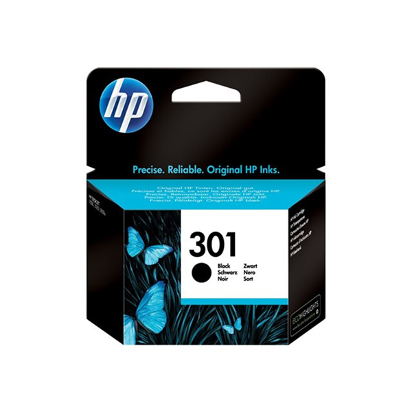 301 originele ink cartridge zwart standard capacity 3ml 190 paginas 1-pack Blister multi tag