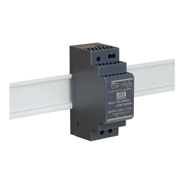 30W Ultra slim design with 35mm (2SU) width Power Supply