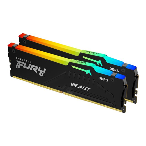 32GB 5200MT/s DDR5 CL40 DIMM (Kit of 2)FURY Beast RGB