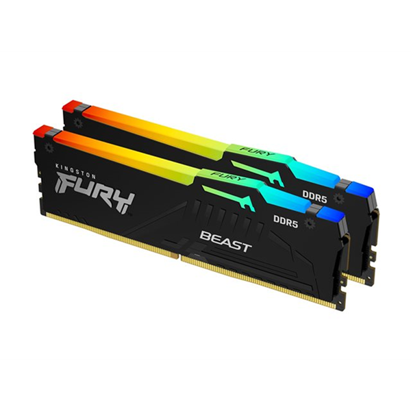 32GB 5600MT/s DDR5 CL40 DIMM (Kit of 2)FURY Beast RGB