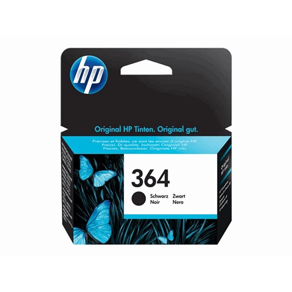 364 originele ink cartridge zwart standard capacity 6ml 250 paginas 1-pack Blister multi tag