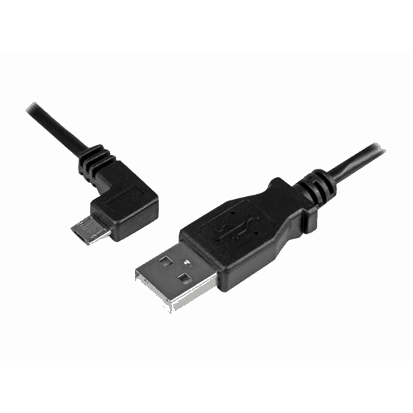 3ft Angled Micro-USB Charge & Sync Cable