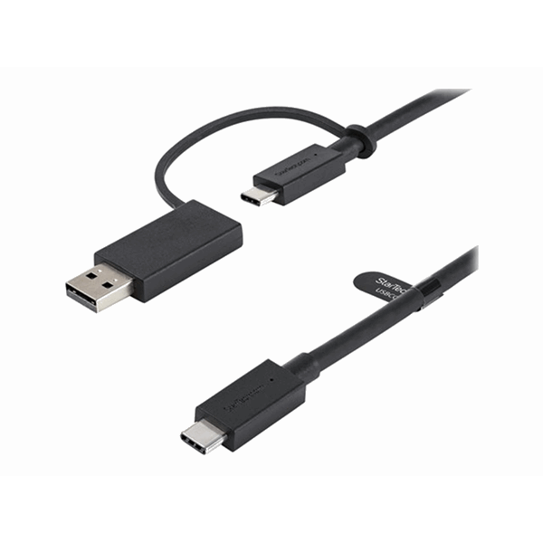 3ft Hybrid USB-C Cable w/USB-A Adapter 3ft Hybrid USB-C Cable w/USB-A Adapter